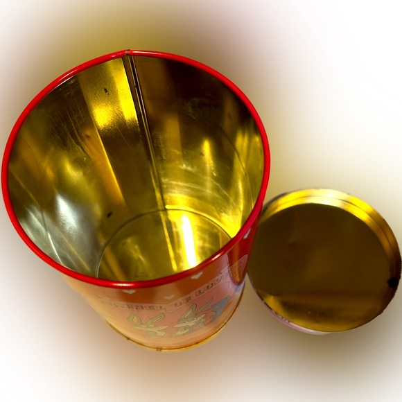 VTG 1990 LOONEY TUNES BUGS BUNNY BRACHS VALENTINE TIN WARNER BROS no chocolate - Picture 8 of 11